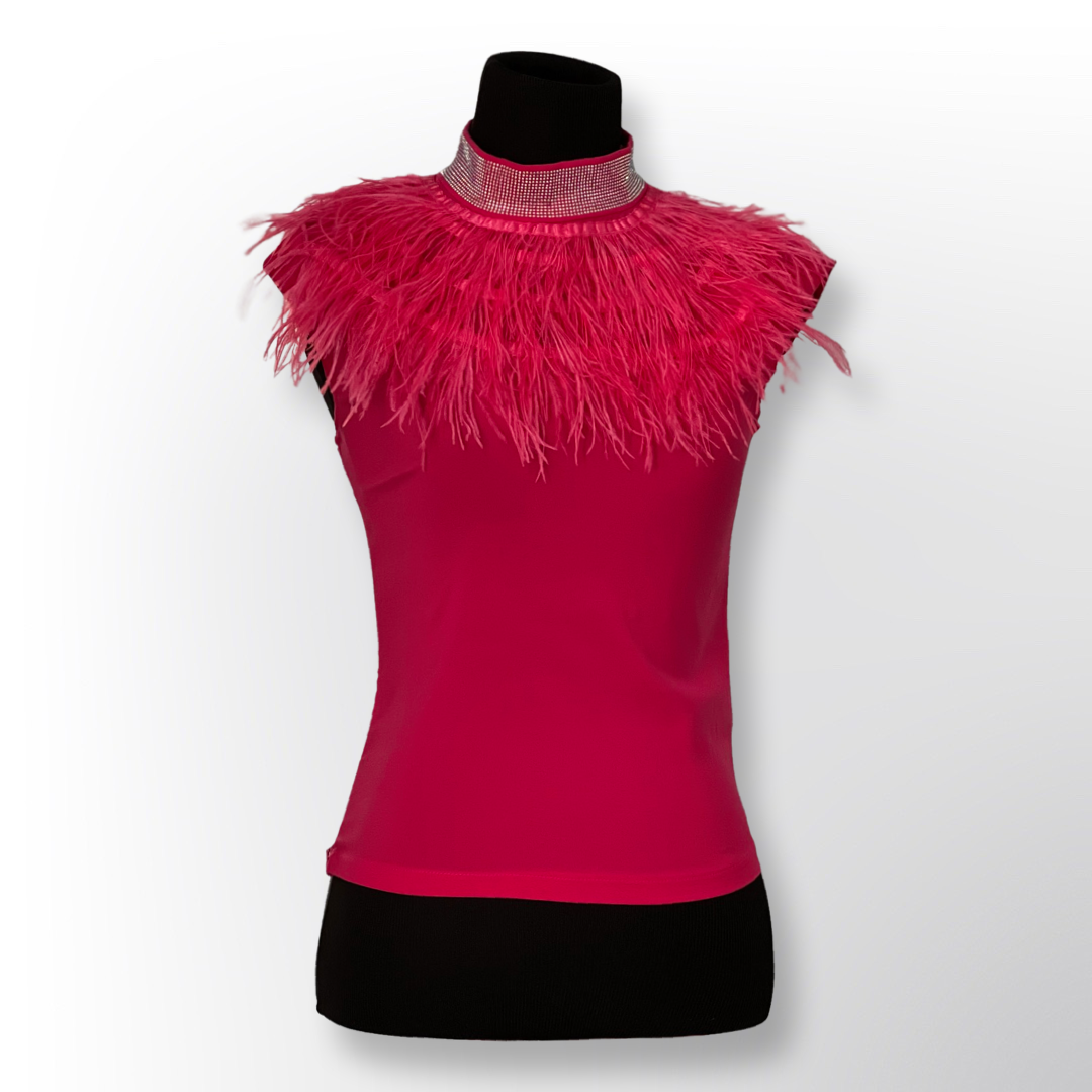 Feathers blouse