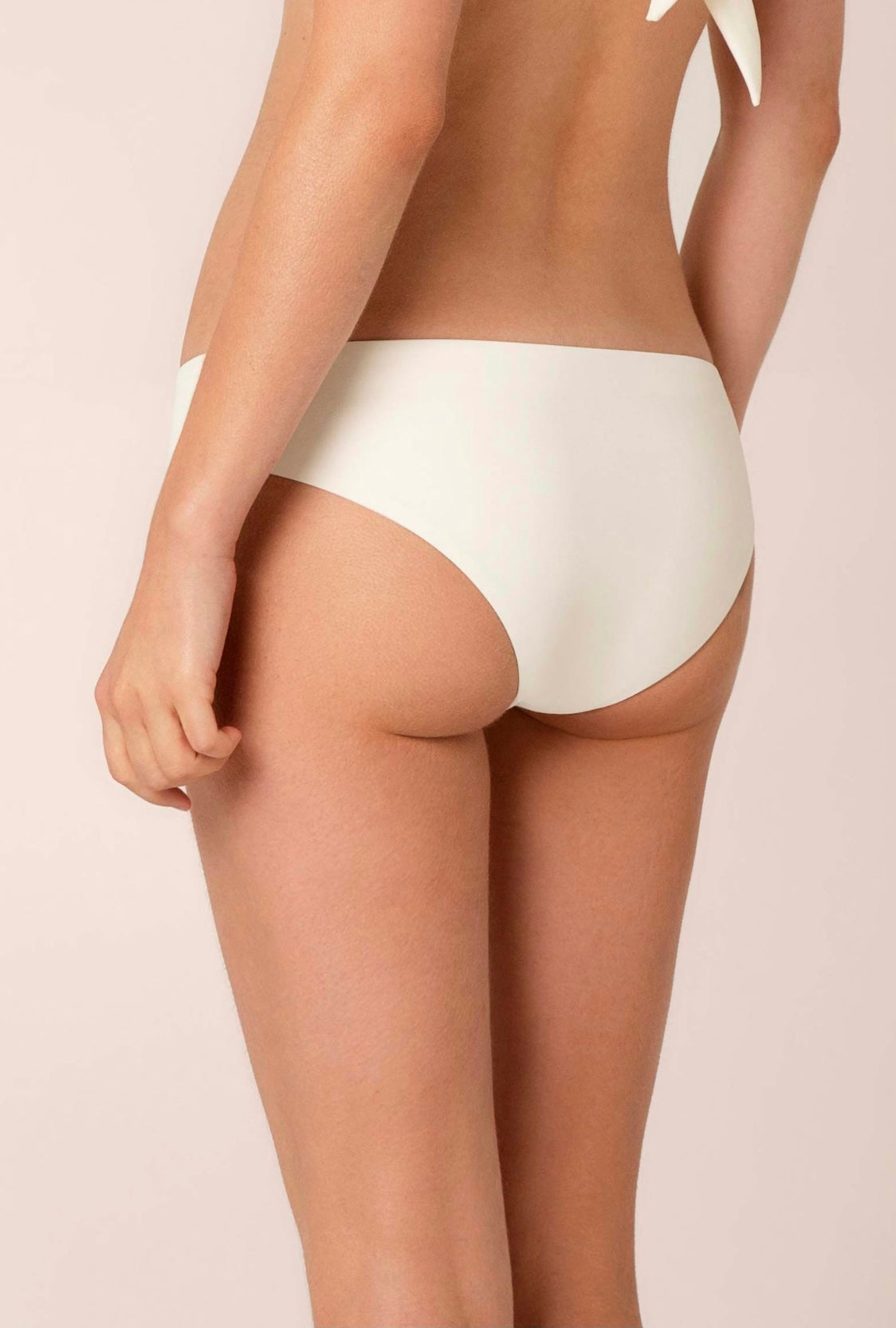 Ivory bikini bottom