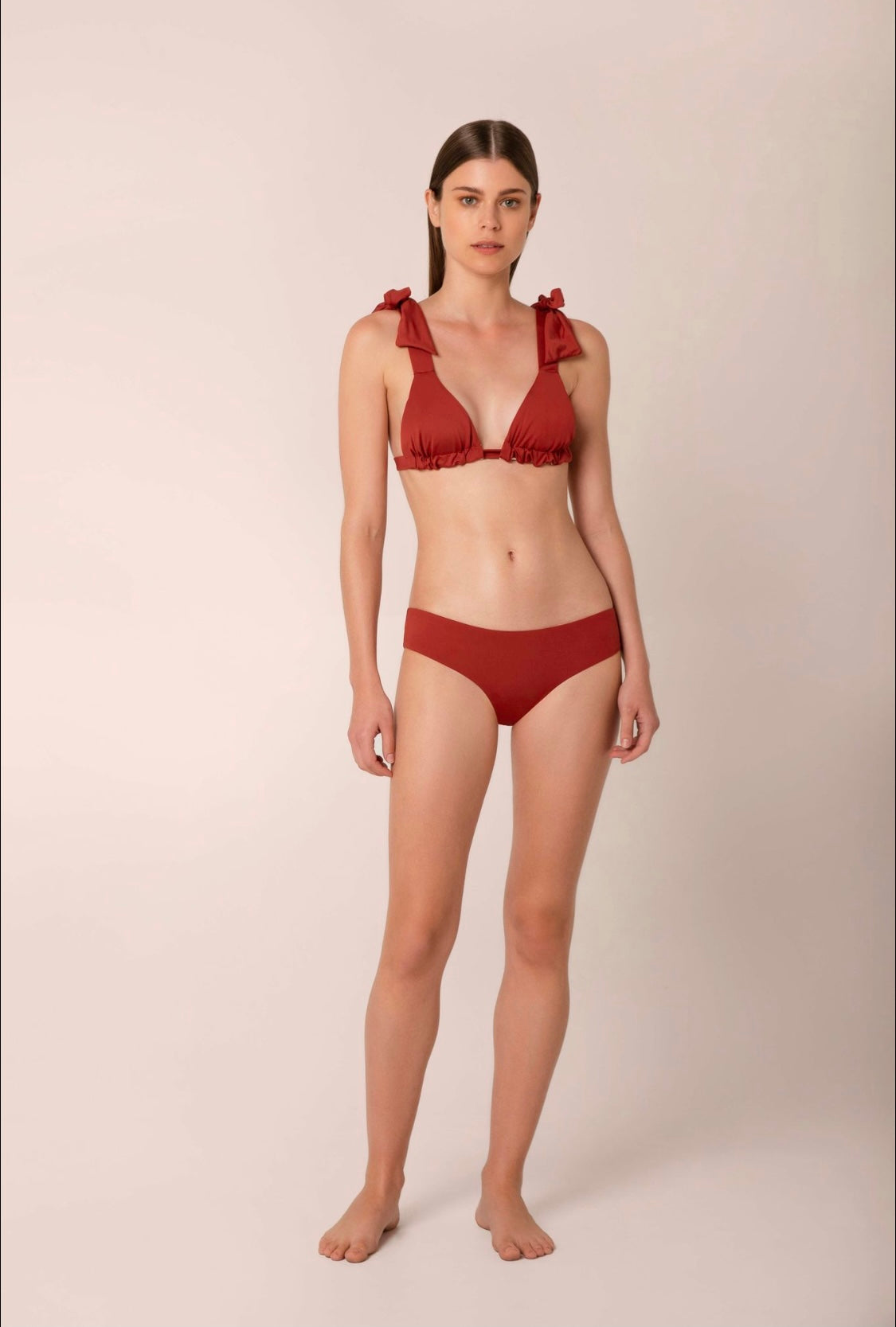Red bikini bottom