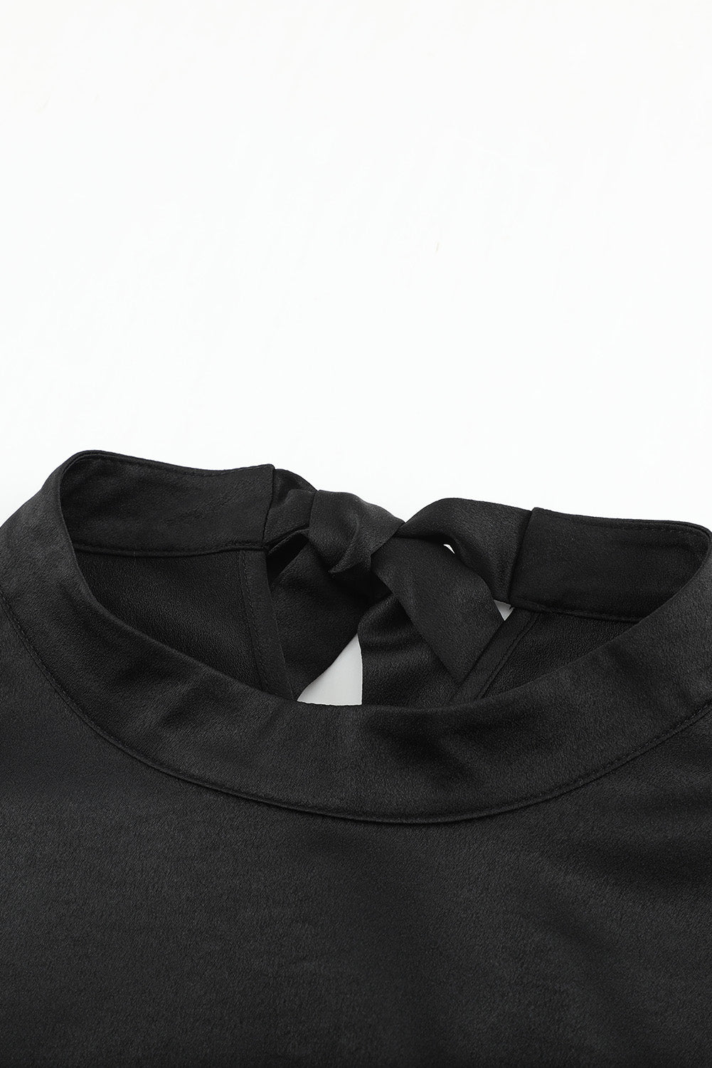 Black lace shirt - blouse